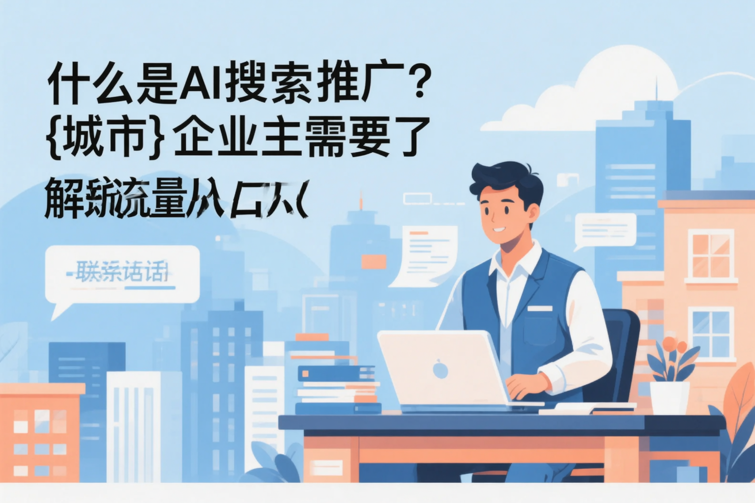 什么是AI搜索推广?盘锦企业主需要了解的新流量入口