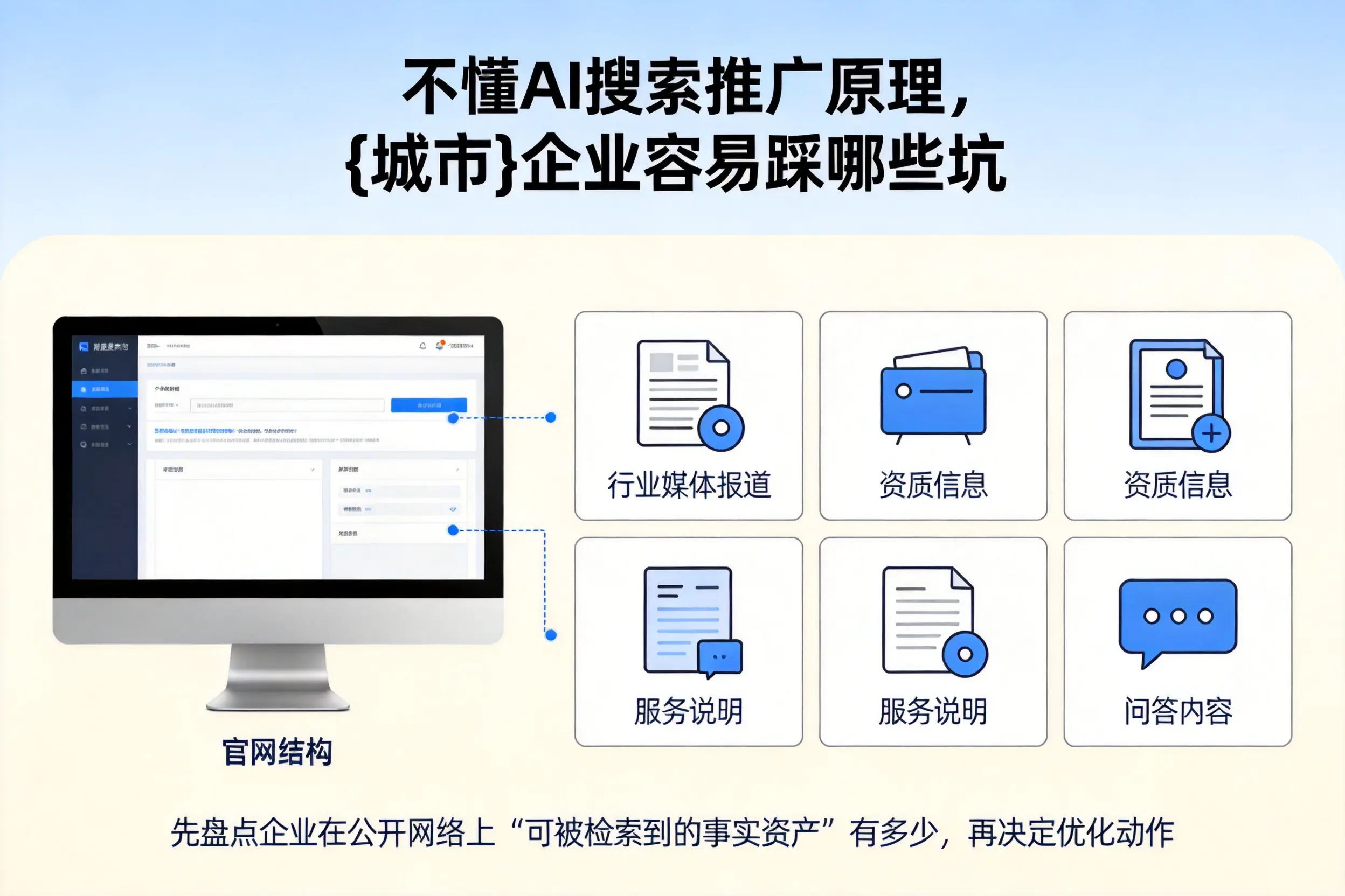 不懂AI搜索推广原理,盘锦企业容易踩哪些坑