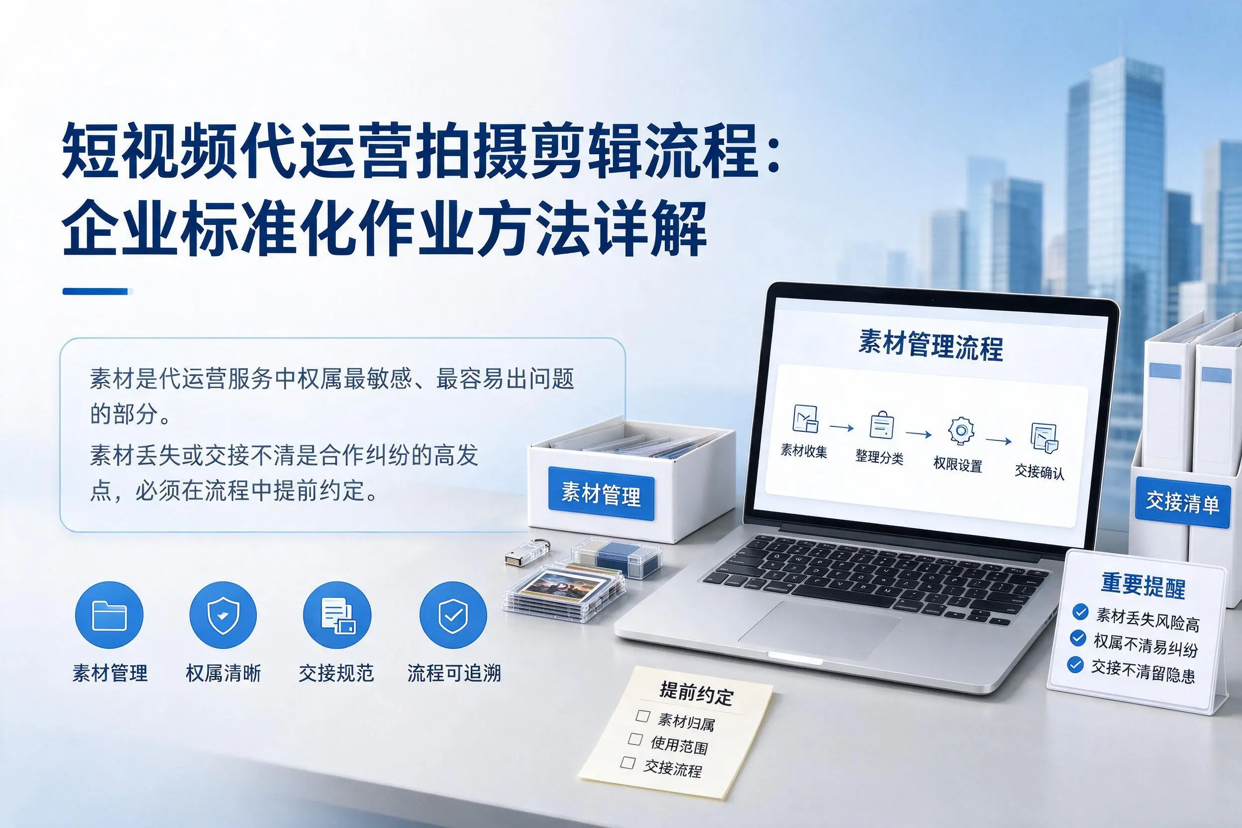 短视频代运营拍摄剪辑流程:盘锦企业标准化作业方法详解