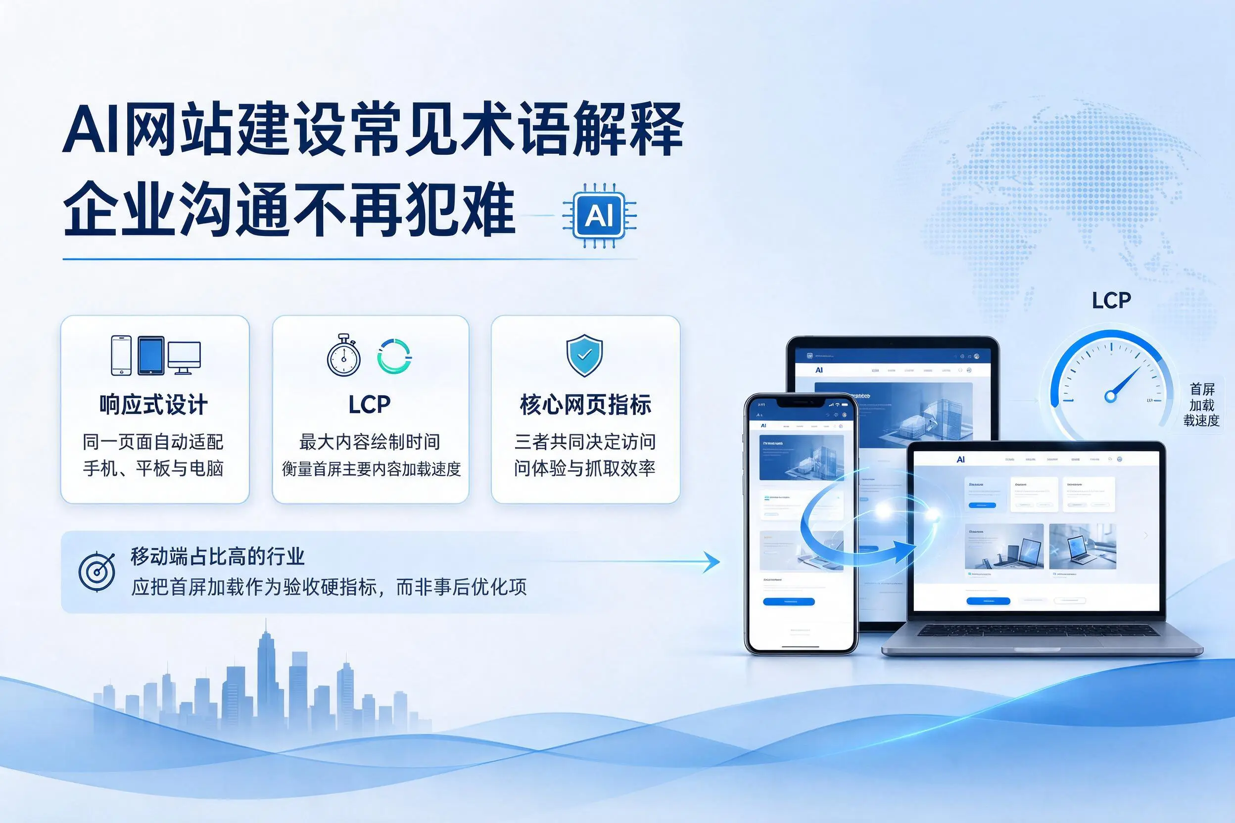AI网站建设常见术语解释,盘锦企业沟通不再犯难